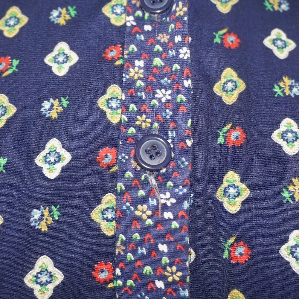 Vintage 70s Mindy Malone ILGWU Floral Boho Prairie Dress - Picture 3 of 10